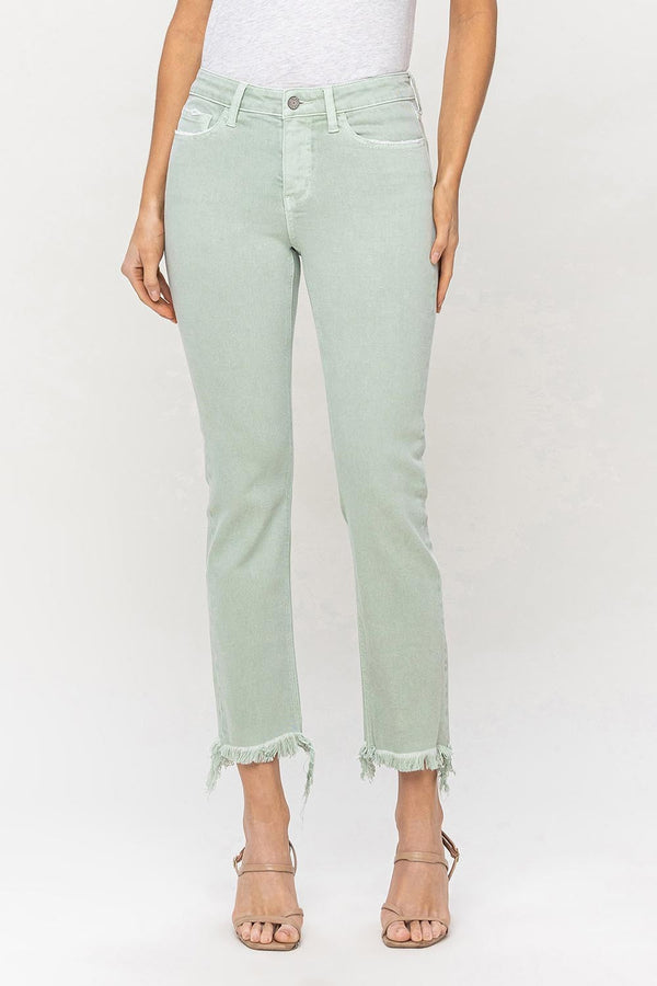 Alison Mid-rise Straight Jeans