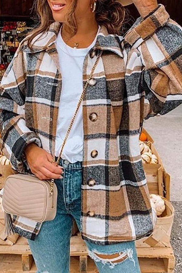 Have It All Plaid Shacket