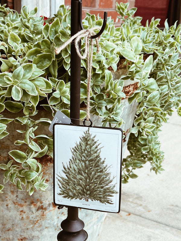 Fir Tree Disk Ornament