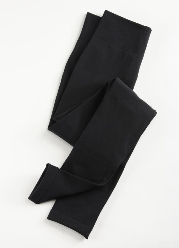 Black Essential Fleece Lined Leggings