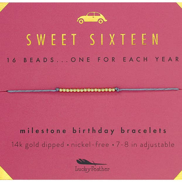 Milestone Birthday Bracelets