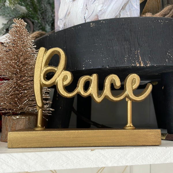 Peace Cutout Standing Sign