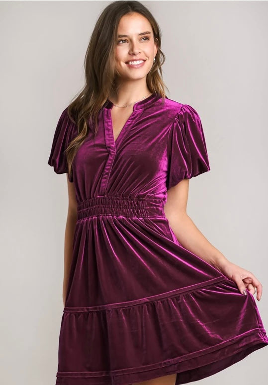 Velveteen Dress