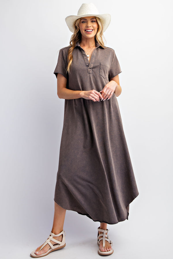 The Jersey Washed Maxi Dress