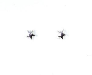 New Moon Silver Earrings