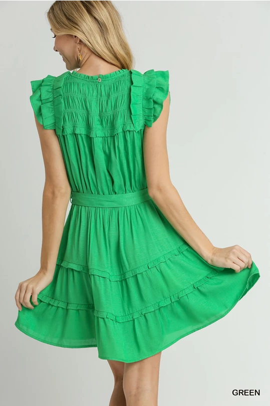The Preppy in Green Dress