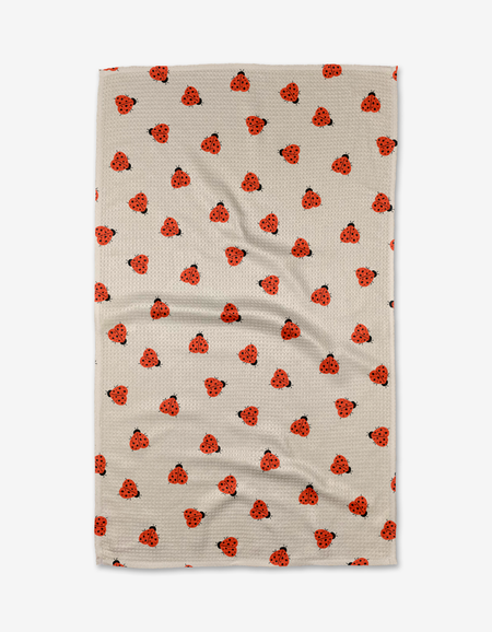 Geometry Kitchen Towel (Love Bug)