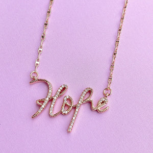 All You Need Gold Necklace