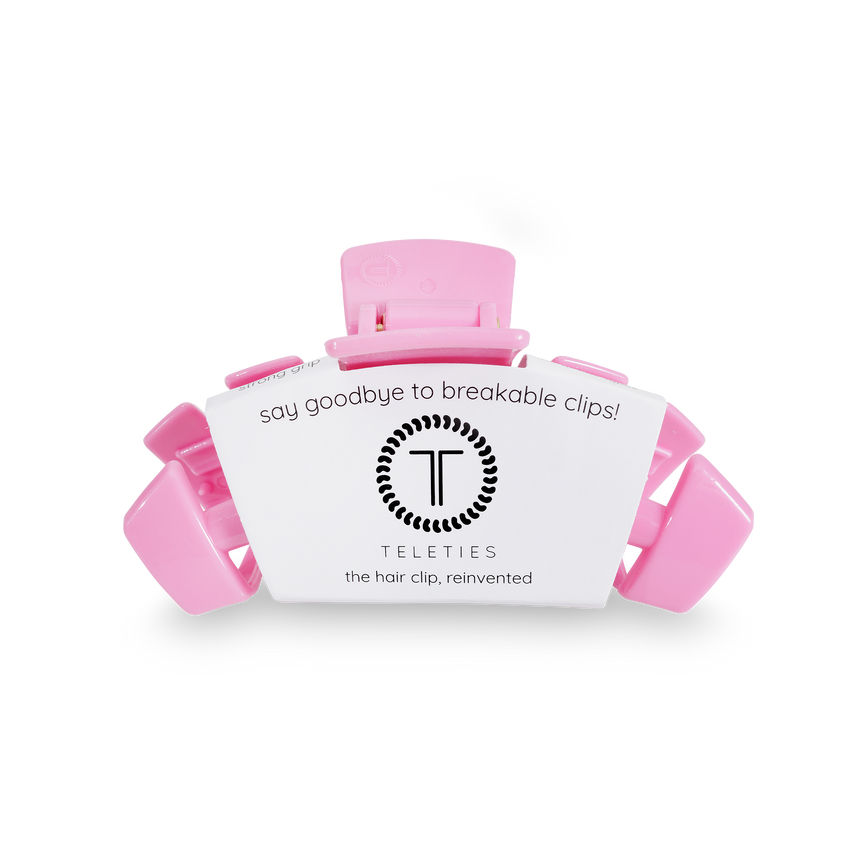 Bubblegum Pink Teletie Hair Clip