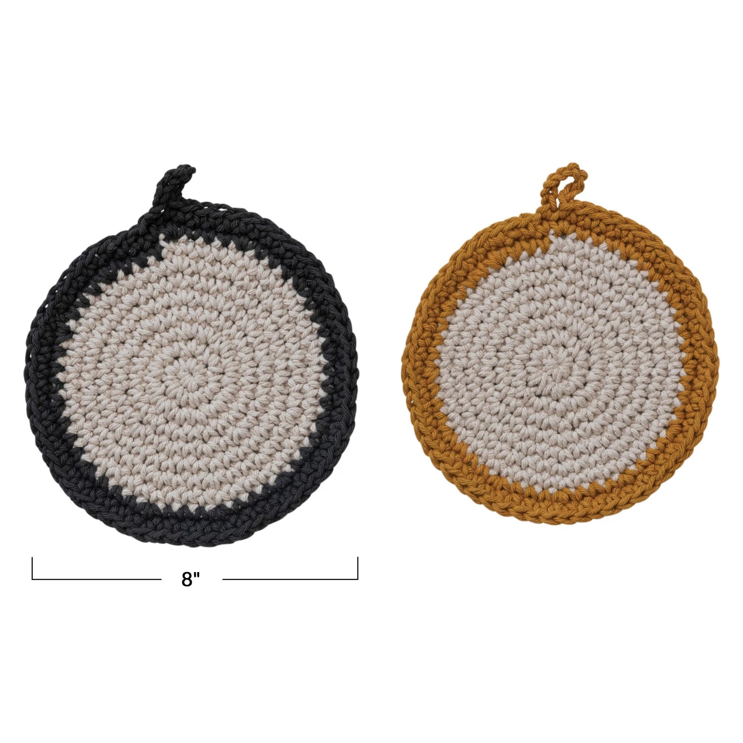 Cotton Crocheted Pot Holder