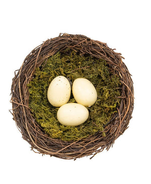 Vine and Moss Bird Eggs with Cream Eggs