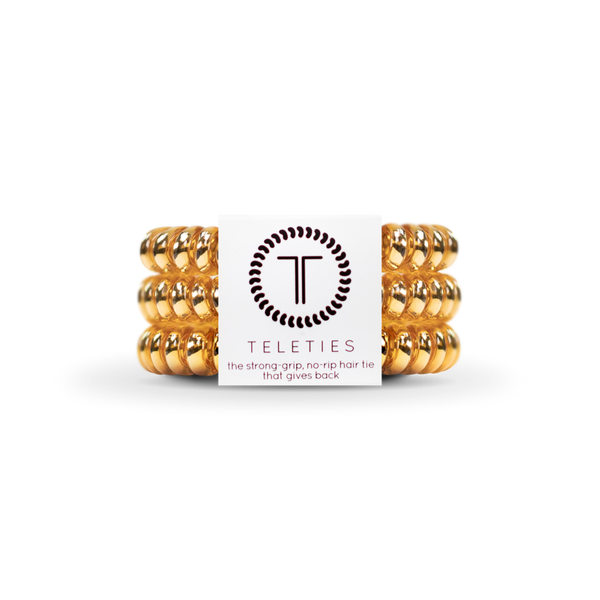 Champagne Gold Teleties Small