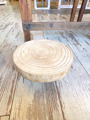 Wood Slice Riser Set
